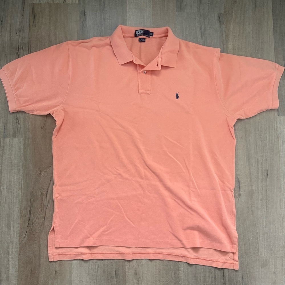 Polo by Ralph Lauren Shirt Short Sleeves - Summer Peach Classic Fit